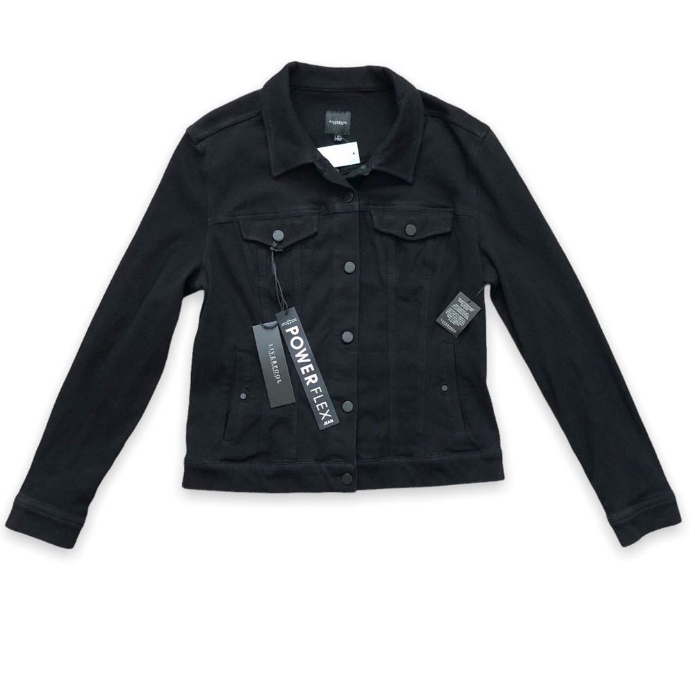 Liverpool Jeans Company Black Denim Jean Jacket